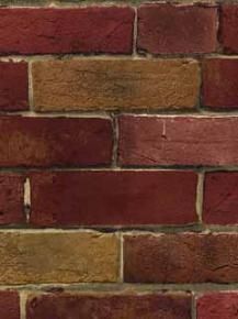 Faux Vintage Red & Tan Brick Wallpaper - Norwall Wallcoverings