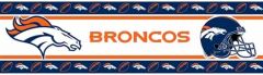 Denver Broncos NFL Peel and Stick Wallpaper Bor