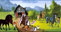 Horseland Wallpaper Border