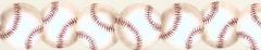 Baseball Die Cut Wallpaper Border KD0472B