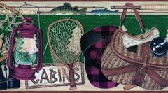 Outdoorsman Wallpaper Border