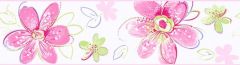 Candice Olson Pink Daisy Do Wallpaper Border