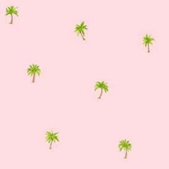 Candice Olson Pink Palm Tree Wallpaper