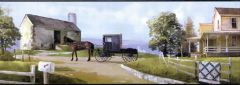 Amish Home Wall paper Border