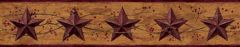 Mustard Pip Berry Barn Star Wall paper Border- 1 ROLL LEFT
