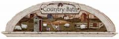 Country Bath Arch Wall Mural