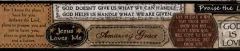Religious Plaques and Signs Wallpaper Border
