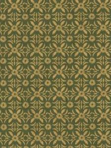Stencil Green Wallpaper
