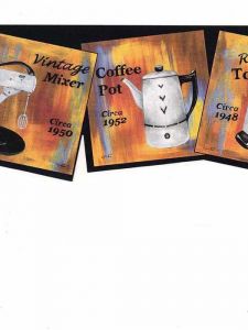 Kitchen Items Wallpaper Border CU78240DC - Only 4 left in stock