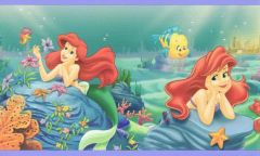 Disney Little Mermaid Wallpaper Border