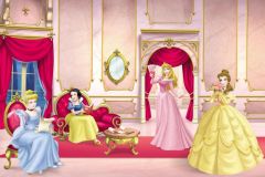 Ballroom Disney Princess Wallpaper Mural