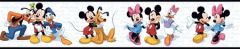 Disney Mickey Mouse & Friends Wallpaper Border - White