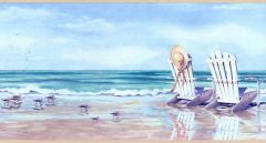 By the Shore Wallpaper Border