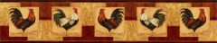 Mustard Rise and Shine Wallpaper Border - 2 Left