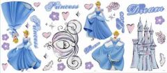 Cinderella Disneys Blue Wall Appliques