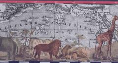 African Safari Wallpaper Border