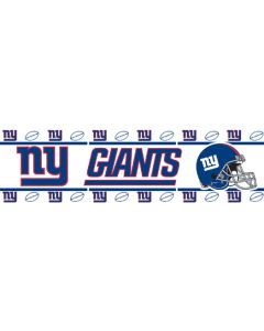 New York Giants NFL Peel and Stick Wallpaper Bo