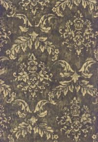Architectural Green Leaf Wallpaper HV6054