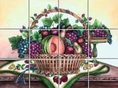 Fruit Basket Wallpaper Cutouts IS0143