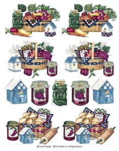 Do It Yourself Kitchen and Jars IdeaStix Cutouts IS3205