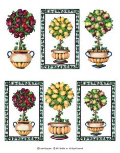 Do It Yourself Fruit Tree IdeaStix Cutouts Murals IS3212