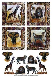 Do It Yourself Safari Animal IdeaStix Cutouts IS3281