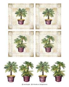 Do It Yourself Palm Tree IdeaStix Cutouts IS3335