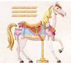 Carousel Horse Mural