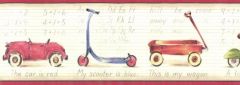 Childrens Wheelie Wallpaper Border KJ0317BD