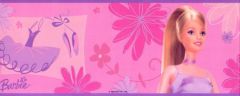 Ballet Barbie Wallpaper Border LK67100