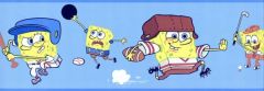 SpongeBob Sports Wallpaper Border