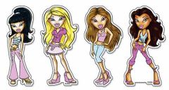 Bratz Girls Vegas Cutouts LK67193