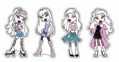 Bratz Girl Retro Cutouts