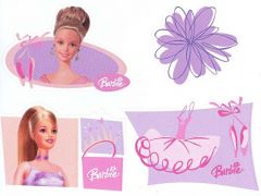Mattel Barbie Cutouts LK67198C
