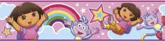 Dora The Explorer Rainbow Wallpaper Border