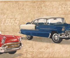 Chevy Bel Air Wall Border