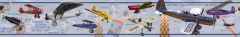 History of Aviation Wallpaper Border