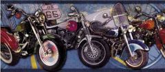 Easy Rider Motorcycle Wallpaper Border ISB4011B