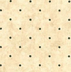 Black Faux Polka Dot Wallpaper