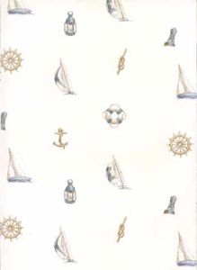 Nautical Items Wallpaper