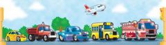 Transportation Wallpaper Border