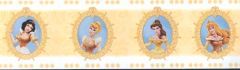 Disneys Princess Yellow Wallpaper Border PDCLBDR3