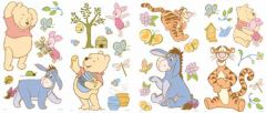 Disneys Pooh Baby Wall Stickers