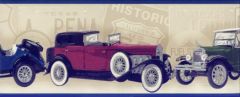 Antique Car Wall Border PT018182B - Only 3 Left