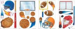Sports Equipment Wall Stickers PWI4