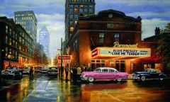 Elvis Presley Premiere Mural