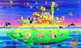Noahs Ark Sub Mural