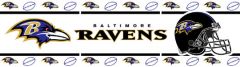 Baltimore Ravens NFL Peel and Stick Wallpaper B
