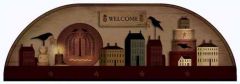 Welcome Arch Accent Mural