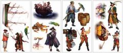 Pirates Peel and Stick Appliques RMK1041SCS
